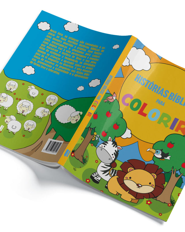 Histórias Bíblicas Para Colorir - Maolee