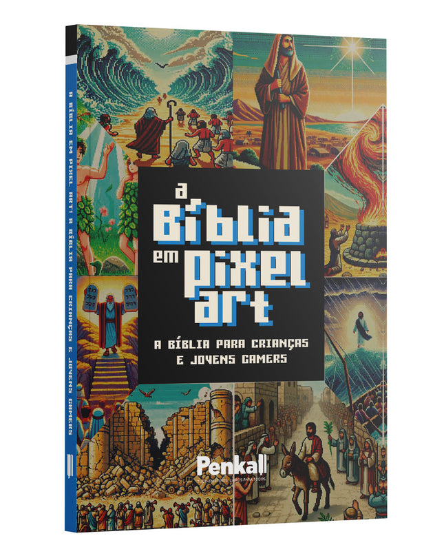 A Bíblia Em Pixel Art | A Bíblia Para Crianças Jovens Gamers - Maolee