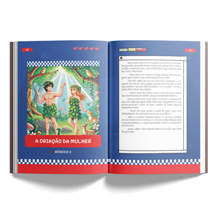 A Bíblia Em Pixel Art | A Bíblia Para Crianças Jovens Gamers - Maolee