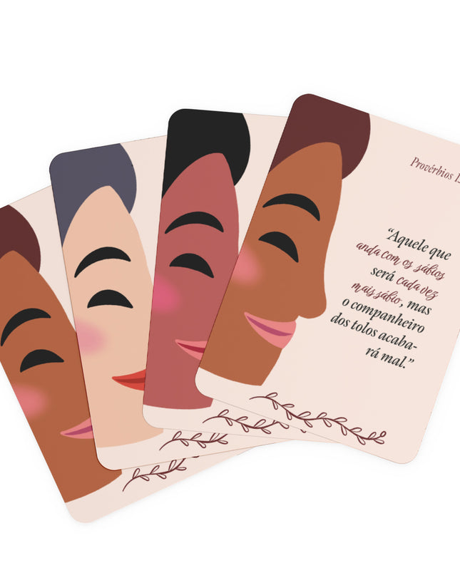 Jogo Bíblico de Cartas | Promessas de Deus para Mulheres - Maolee