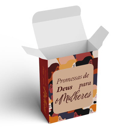 Jogo Bíblico de Cartas | Promessas de Deus para Mulheres - Maolee