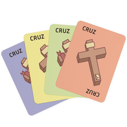 Jogo Bíblico - Cruz, Jesus, Bíblia, Cálice, Peixe - Maolee