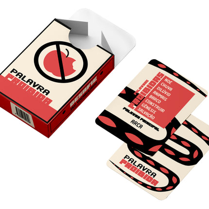 Jogo Bíblico de Cartas | Palavra Bíblica Proibida - Maolee