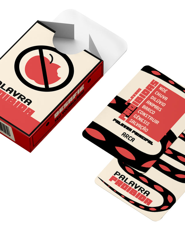 Jogo Bíblico de Cartas | Palavra Bíblica Proibida - Maolee
